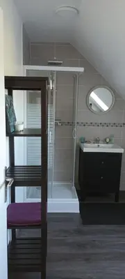 Salle de bains dans l'établissement Anémone 14