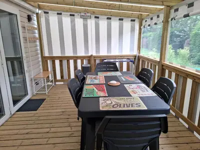 Plan de l'établissement Mobil-home bord de mer