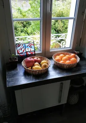 Nourriture dans le séjour chez l'habitant ou à proximité
