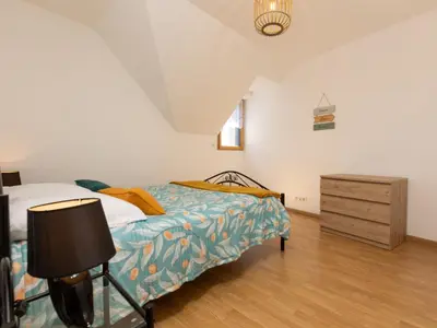 Un ou plusieurs lits dans un hébergement de l'établissement Holiday Home Agapanthe by Interhome