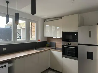 Cuisine ou kitchenette dans l'établissement La Verdière