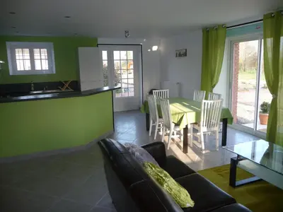 Cuisine ou kitchenette dans l'établissement La Vallée