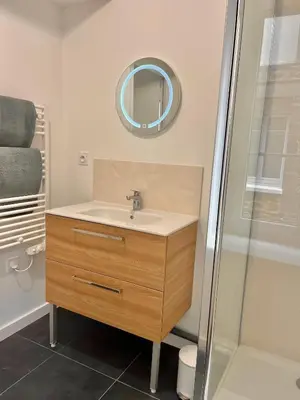 Salle de bains dans l'établissement T2 1er LE VICTOR HUGO
