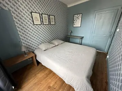 Un ou plusieurs lits dans un hébergement de l'établissement Maison centre historique