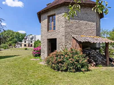 Jardin de l'établissement Domaine de L'isle Maniere