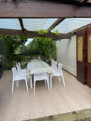 Terrasse ou espace extérieur de l'établissement Maison proche plage