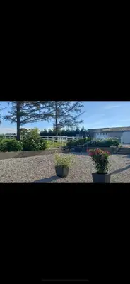 Paysage naturel près de la maison de vacances