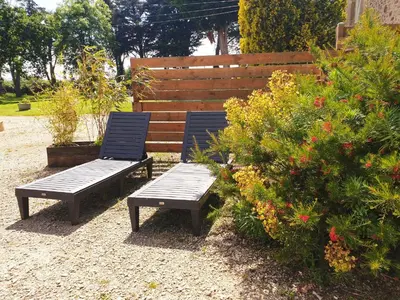 Jardin de l'établissement Le Refuge des Chouettes