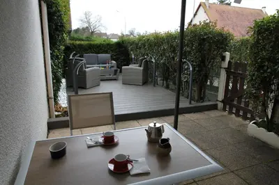 Balcon ou terrasse dans l'établissement Poziodé