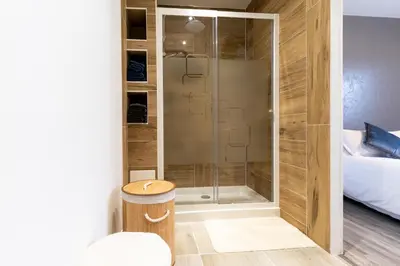Salle de bains dans l'établissement Romantic Room