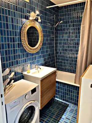 Salle de bains dans l'établissement La Canadienne