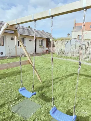 Aire de jeux pour enfants de l'établissement Gite L'Erable Normand