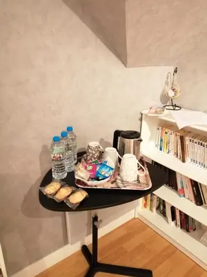Bibliothèque dans le B&B/chambre d'hôtes
