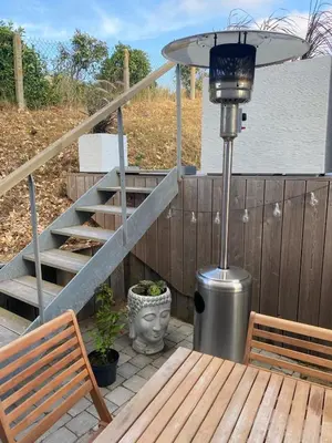 Balcon ou terrasse dans l'établissement Face aux Isles