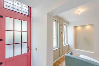 Un ou plusieurs lits dans un hébergement de l'établissement Petit Appartement Cosy proche Centre historique