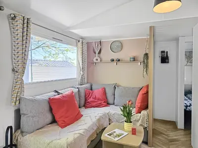 Coin salon dans l'établissement Evasion Normande