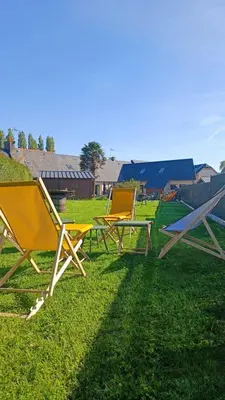 Plan de l'établissement Mont Gîte Des Herbus Puccinellie avec Jacuzzi 2 personnes entre Granville et Mont Saint Michel