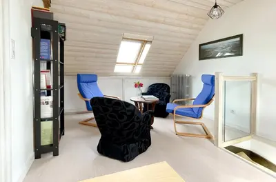 Télévision ou salle de divertissement dans l'établissement Gîte St'Ylé - Mont-Saint-Michel - 2km des parkings