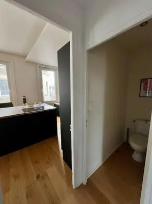 Salle de bains dans l'établissement Grand appartement vue théâtre Hyper Centre