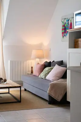 Un ou plusieurs lits dans un hébergement de l'établissement Les Terrasses
