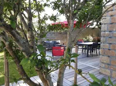 Jardin de l'établissement Le Plongeoir