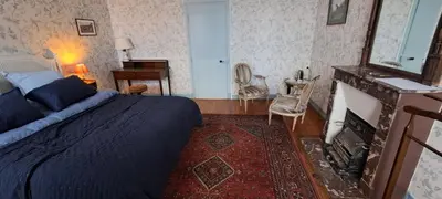 Coin salon dans l'établissement Villa des Forges Périers