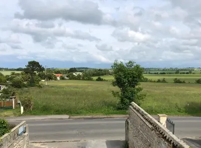 Paysage naturel près de la maison de vacances