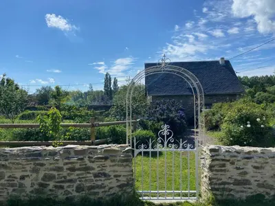 Jardin de l'établissement Chez Marcel