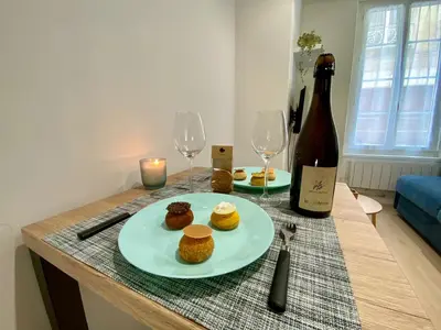 Nourriture dans l'appartement ou à proximité