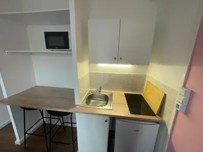 Cuisine ou kitchenette dans l'établissement Roza, Studio proche centre ville
