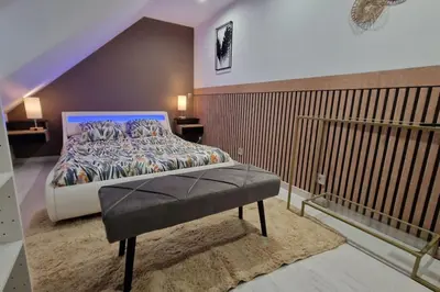 Un ou plusieurs lits dans un hébergement de l'établissement Logement entier Mont-Saint-Michel