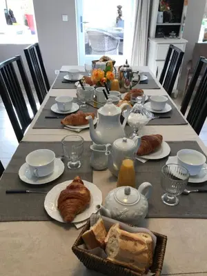 Nourriture dans le B&B/chambre d'hôtes ou à proximité