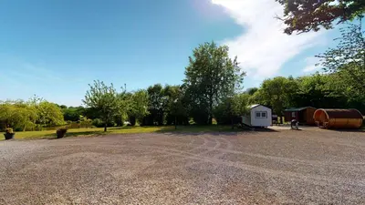 Paysage naturel près de la maison de vacances