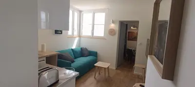 Coin salon dans l'établissement Cassiopée-SILS - T1 28 M2