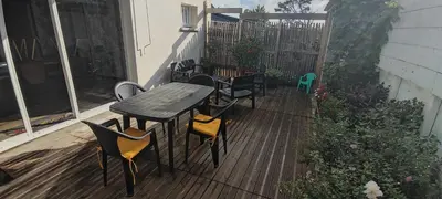 Balcon ou terrasse dans l'établissement La maison du bout