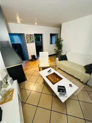 Coin salon dans l'établissement Belle maison avec jardin expose plein sud proche centre ville
