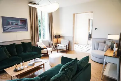 Coin salon dans l'établissement WeLiving