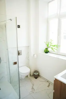 Salle de bains dans l'établissement WeLiving