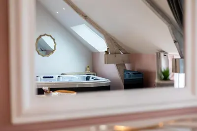 Plan de l'établissement Le Cocon chambre avec Jacuzzi privatif Normandie