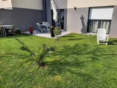 Jardin de l'établissement la conviviale