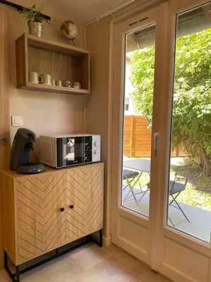 Plan de l'établissement Les Embruns - Studio avec jardin