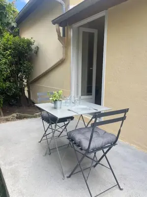 Plan de l'établissement Les Embruns - Studio avec jardin