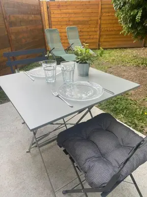 Plan de l'établissement Les Embruns - Studio avec jardin