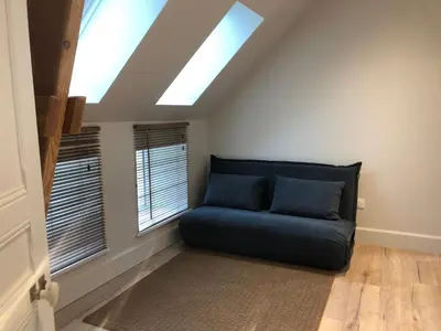 Coin salon dans l'établissement Maison Pearson-Juno Beach
