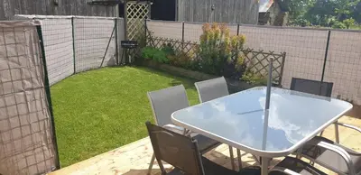 Jardin de l'établissement L'Oasis du Bien Etre