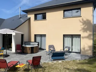 Coin salon dans l'établissement Holiday Home Les lilas by Interhome
