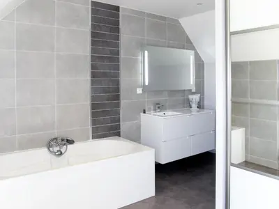 Salle de bains dans l'établissement Holiday Home les Dunes du Havre by Interhome