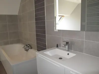 Salle de bains dans l'établissement Holiday Home les Dunes du Havre by Interhome