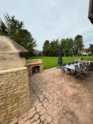Jardin de l'établissement La Villa Boutrois
