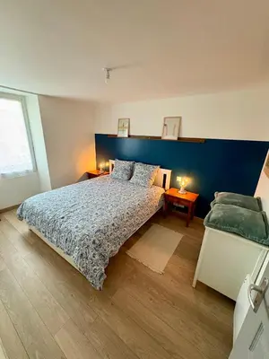 Un ou plusieurs lits dans un hébergement de l'établissement Maison entre Terre et Mer